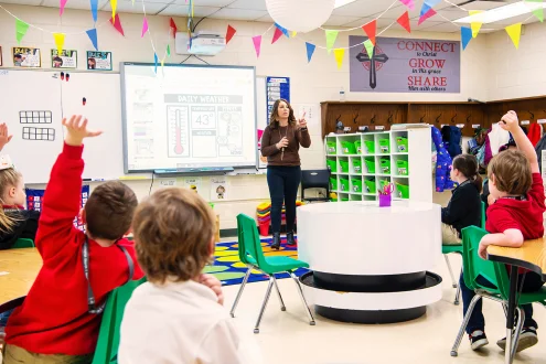 Teaching in the classroom